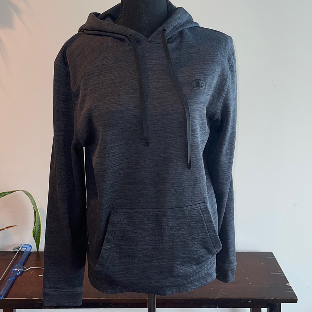 Champion Women’s size medium Performance Sweatshirt black gray
